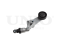 Drive belt tensioner with pulley thumb