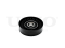 Drive belt tensioner pulley thumb
