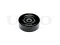 Drive belt idler pulley thumb