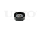 Drive belt tensioner pulley thumb