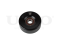 Drive belt tensioner pulley thumb