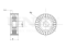 Drive belt tensioner pulley thumb