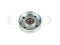 Drive belt tensioner pulley thumb