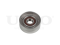 Drive belt tensioner pulley thumb