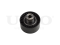 Drive belt idler pulley thumb