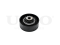 Timing belt idler pulley thumb
