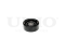Drive belt tensioner pulley thumb