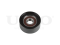 Drive belt tensioner pulley thumb