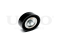 Drive belt idler pulley thumb