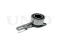 Timing belt tensioner pulley thumb