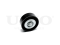 Drive belt tensioner pulley thumb