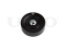 Drive belt idler pulley thumb