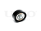 Drive belt idler pulley thumb