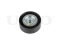 Drive belt idler pulley thumb