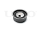 Timing belt tensioner pulley thumb