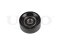Drive belt idler pulley thumb