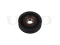 Drive belt idler pulley thumb
