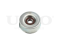 Drive belt tensioner pulley thumb