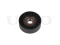 Drive belt tensioner pulley thumb