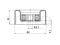 Drive belt idler pulley thumb