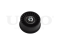 Timing belt idler pulley thumb