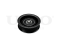Drive belt idler pulley thumb
