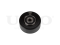 Drive belt idler pulley thumb