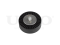 Drive belt idler pulley thumb