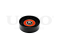 Drive belt tensioner pulley thumb