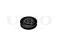 Timing belt tensioner pulley thumb