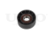 Drive belt tensioner pulley thumb