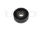 Drive belt idler pulley thumb