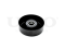 Drive belt tensioner pulley thumb