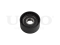Drive belt tensioner pulley thumb