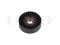 Drive belt tensioner pulley thumb