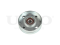 Drive belt tensioner pulley thumb