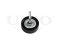 Drive belt idler pulley thumb
