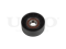 Drive belt tensioner pulley thumb