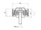 Drive belt idler pulley thumb
