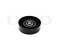 Drive belt tensioner pulley thumb