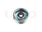 Drive belt idler pulley thumb