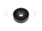 Drive belt idler pulley thumb