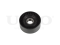 Drive belt tensioner pulley thumb