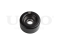 Drive belt tensioner pulley thumb