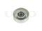 Drive belt idler pulley thumb