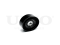 Drive belt tensioner pulley thumb