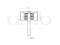 Drive belt idler pulley thumb