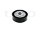 Drive belt idler pulley thumb