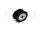 Drive belt idler pulley thumb