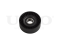 Drive belt idler pulley thumb